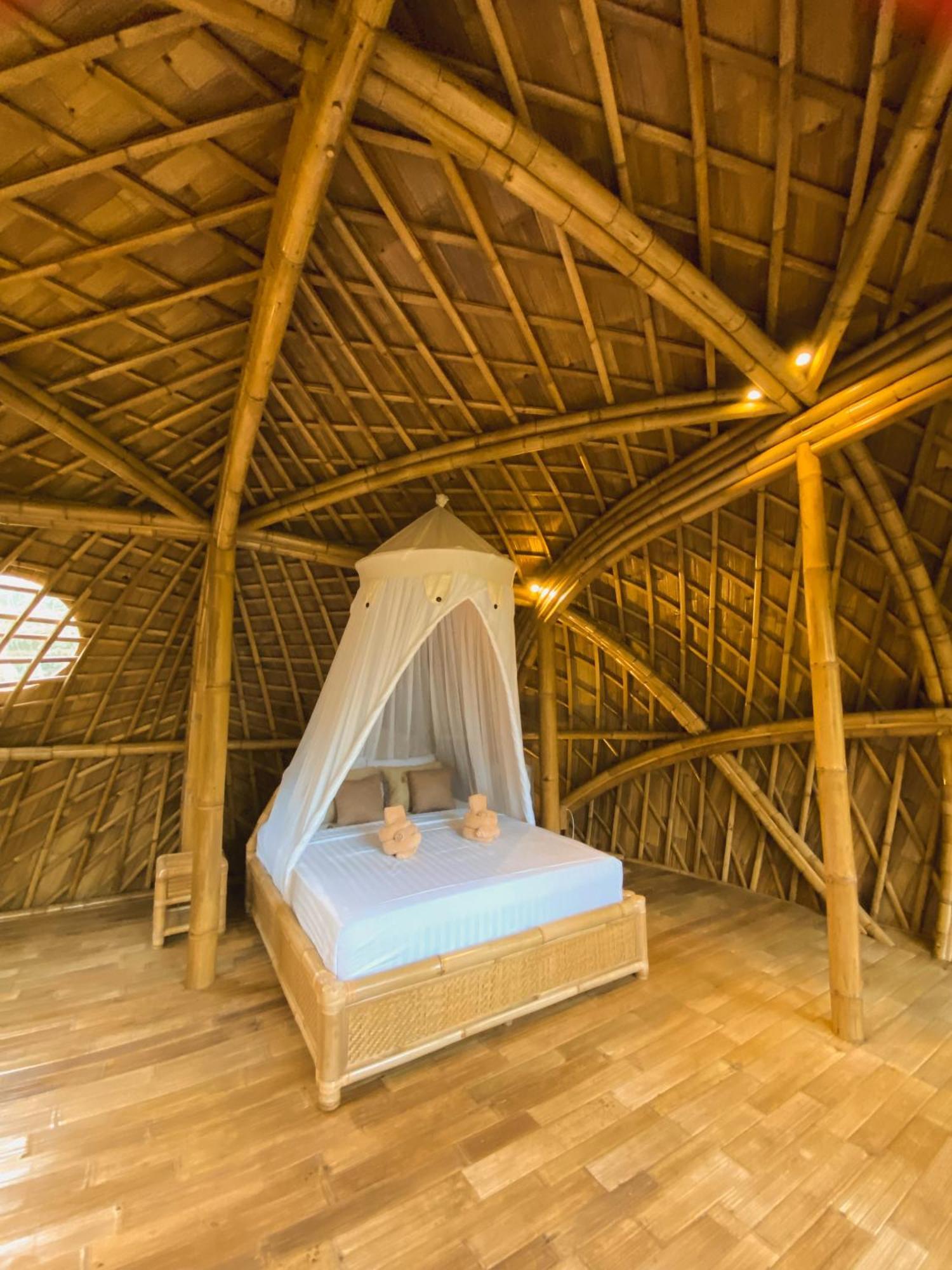 Vila Alamvaya Bali Bamboo House Sidemen  Exteriér fotografie