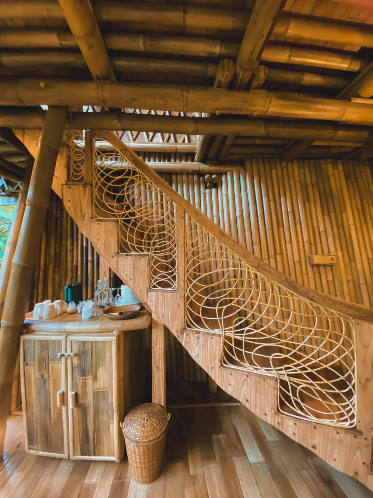 Vila Alamvaya Bali Bamboo House Sidemen  Exteriér fotografie