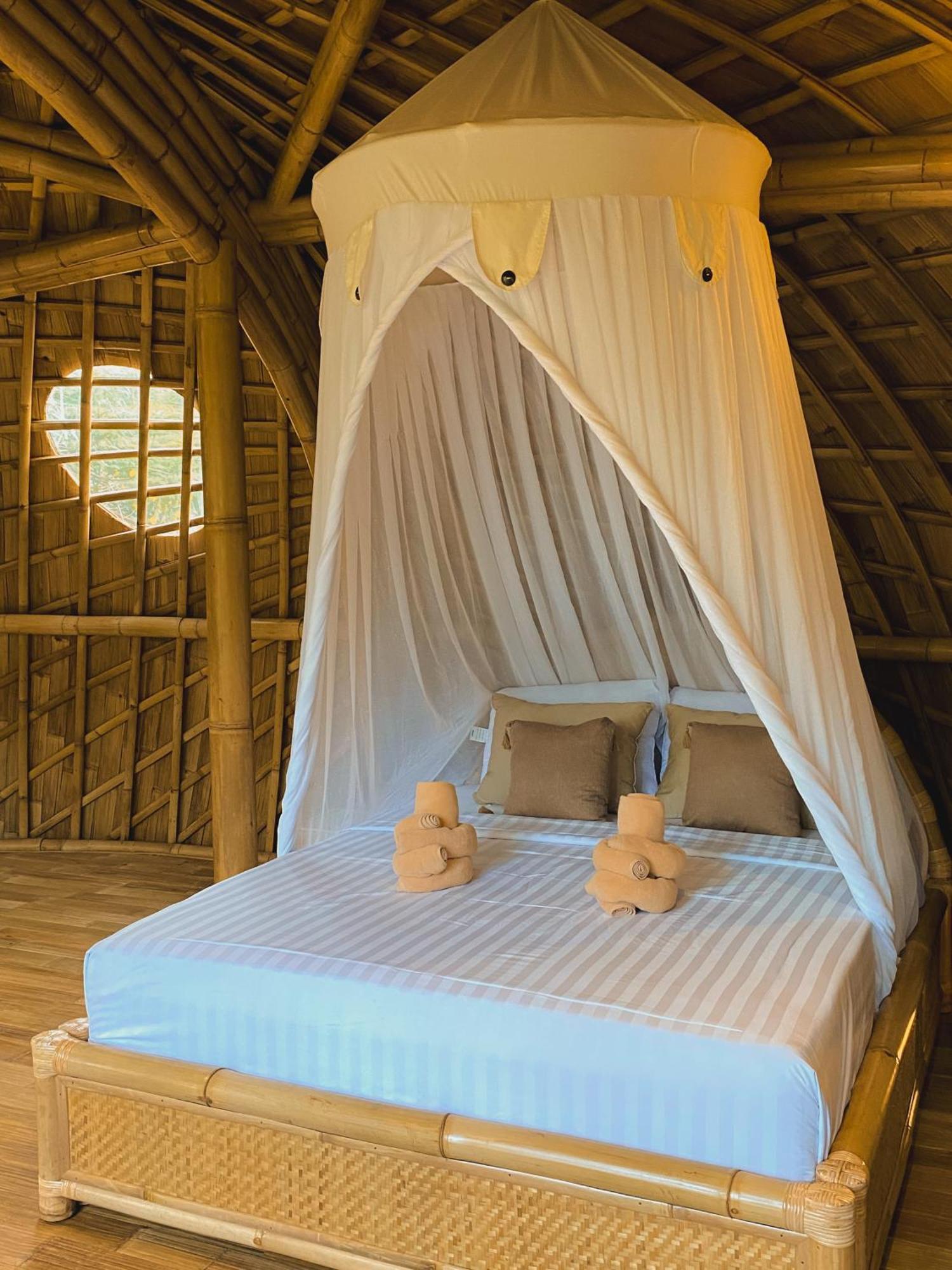 Vila Alamvaya Bali Bamboo House Sidemen  Exteriér fotografie