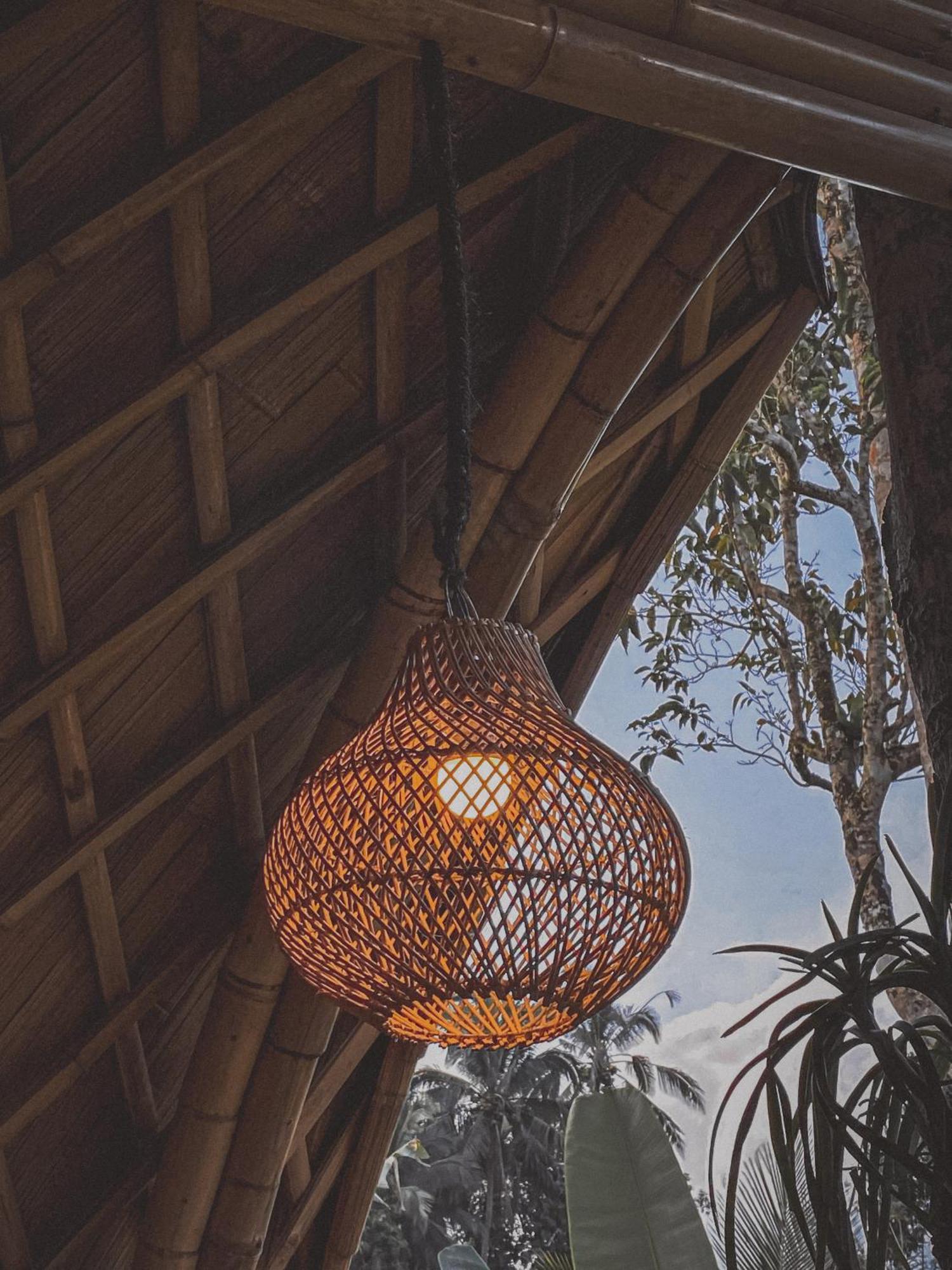Vila Alamvaya Bali Bamboo House Sidemen  Exteriér fotografie
