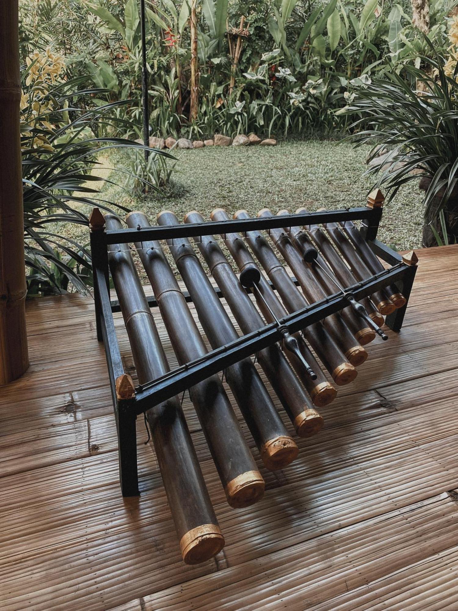 Vila Alamvaya Bali Bamboo House Sidemen  Exteriér fotografie
