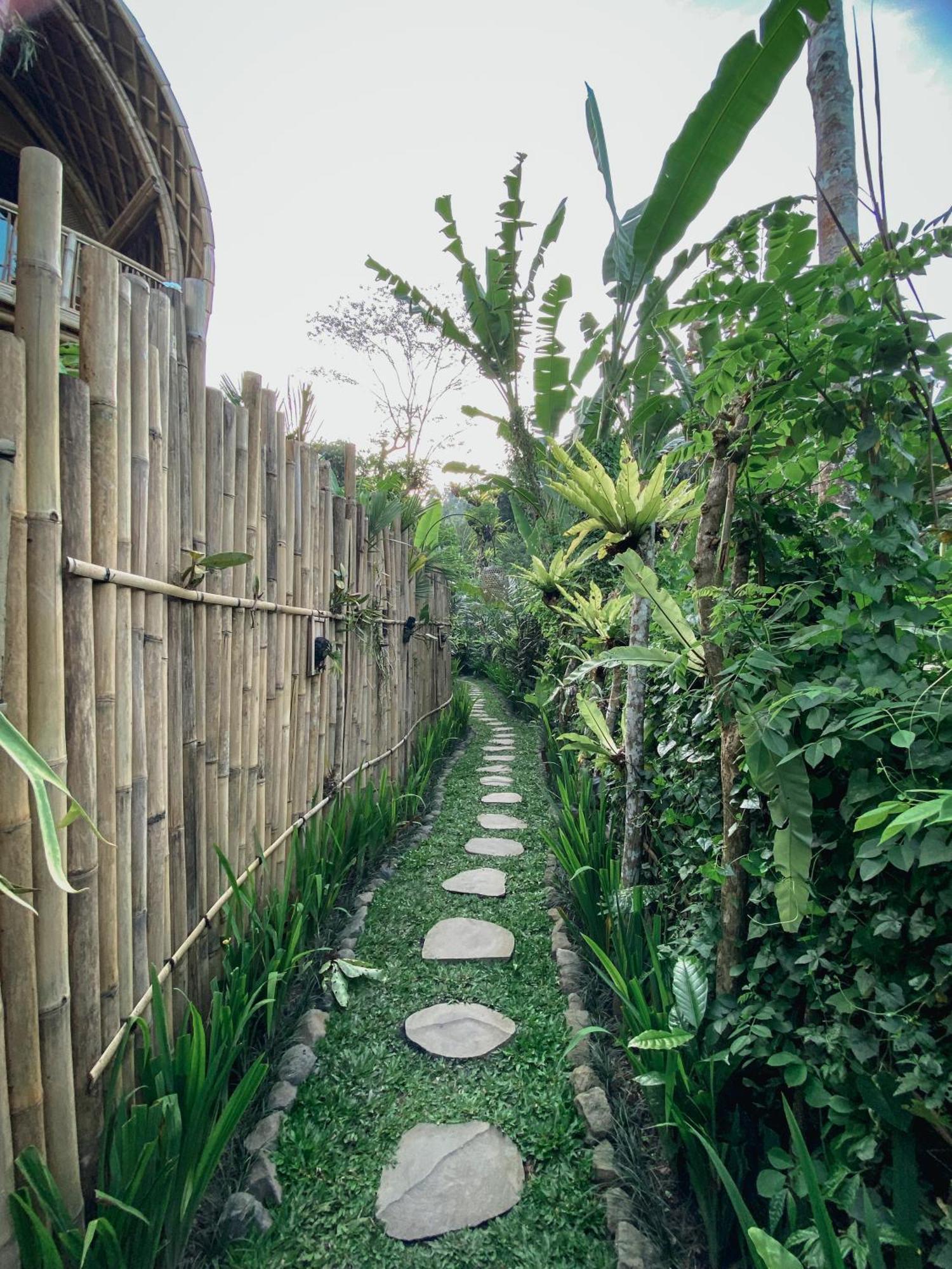 Vila Alamvaya Bali Bamboo House Sidemen  Exteriér fotografie