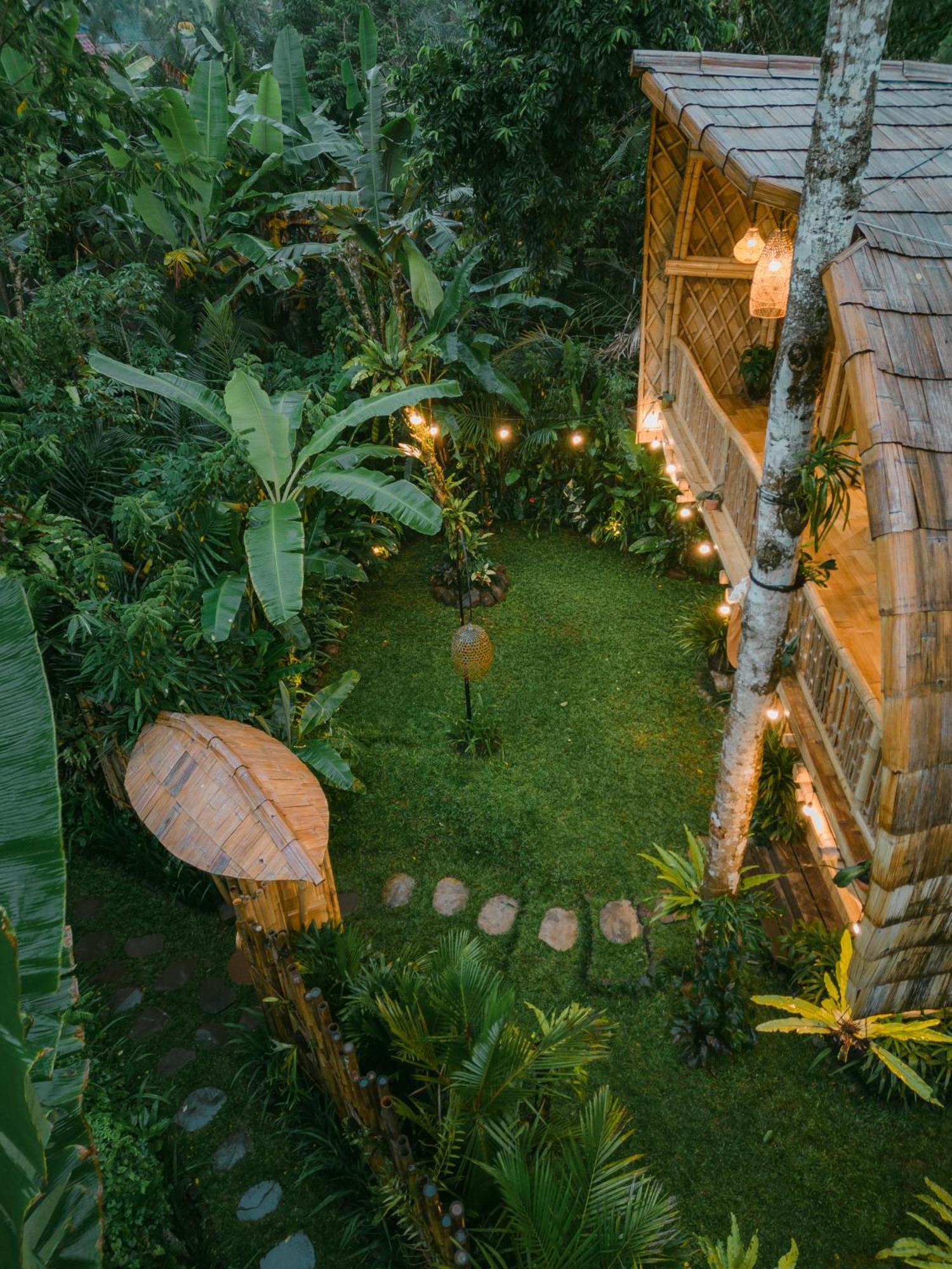 Vila Alamvaya Bali Bamboo House Sidemen  Exteriér fotografie