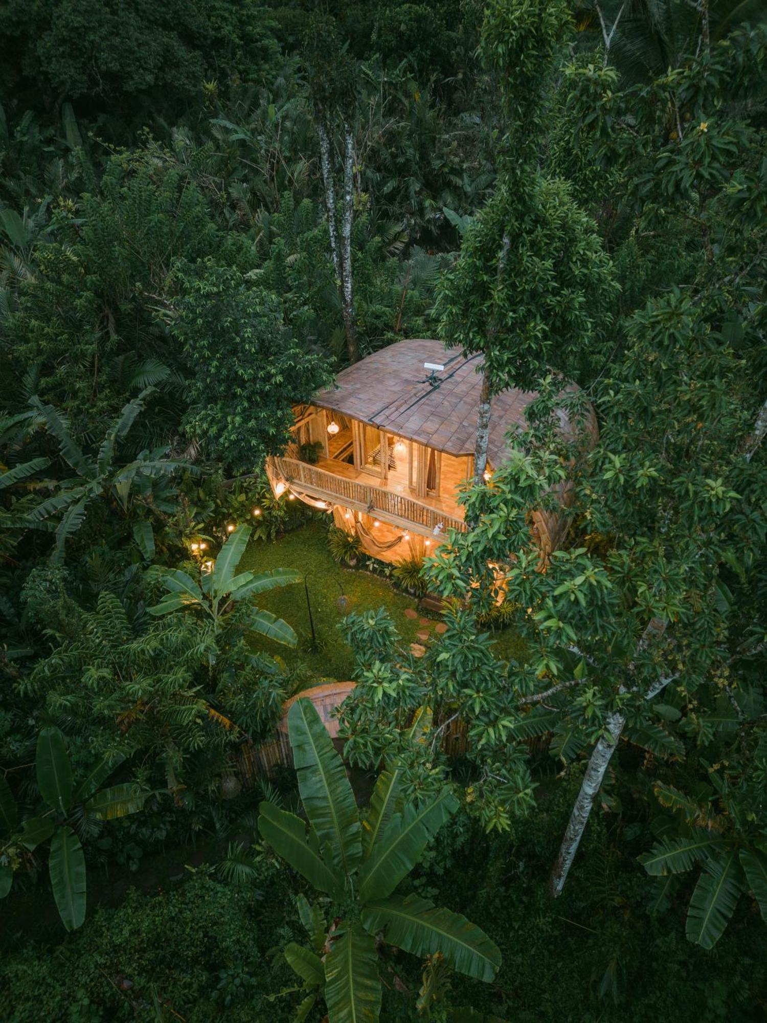Vila Alamvaya Bali Bamboo House Sidemen  Exteriér fotografie