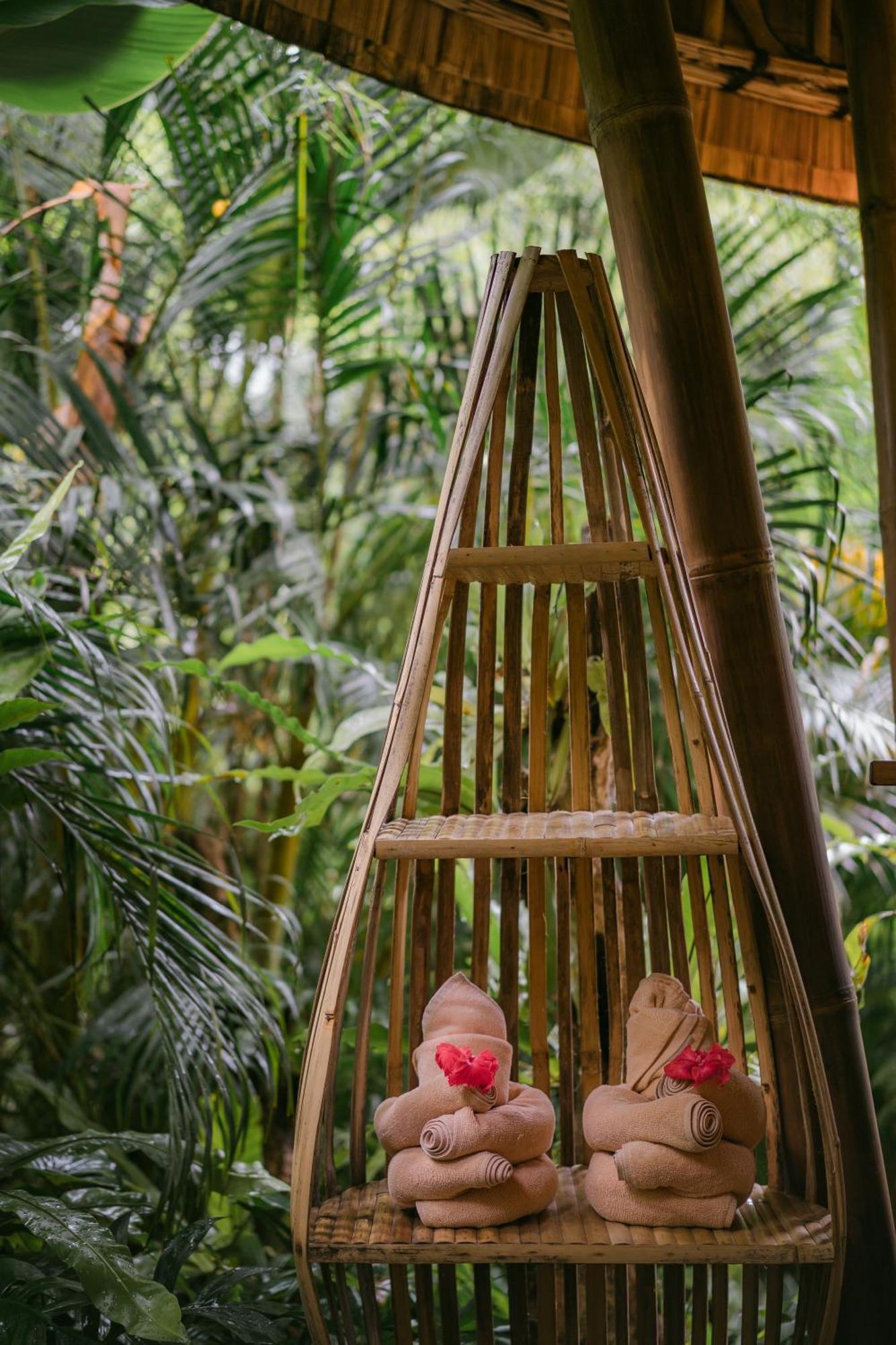 Vila Alamvaya Bali Bamboo House Sidemen  Exteriér fotografie