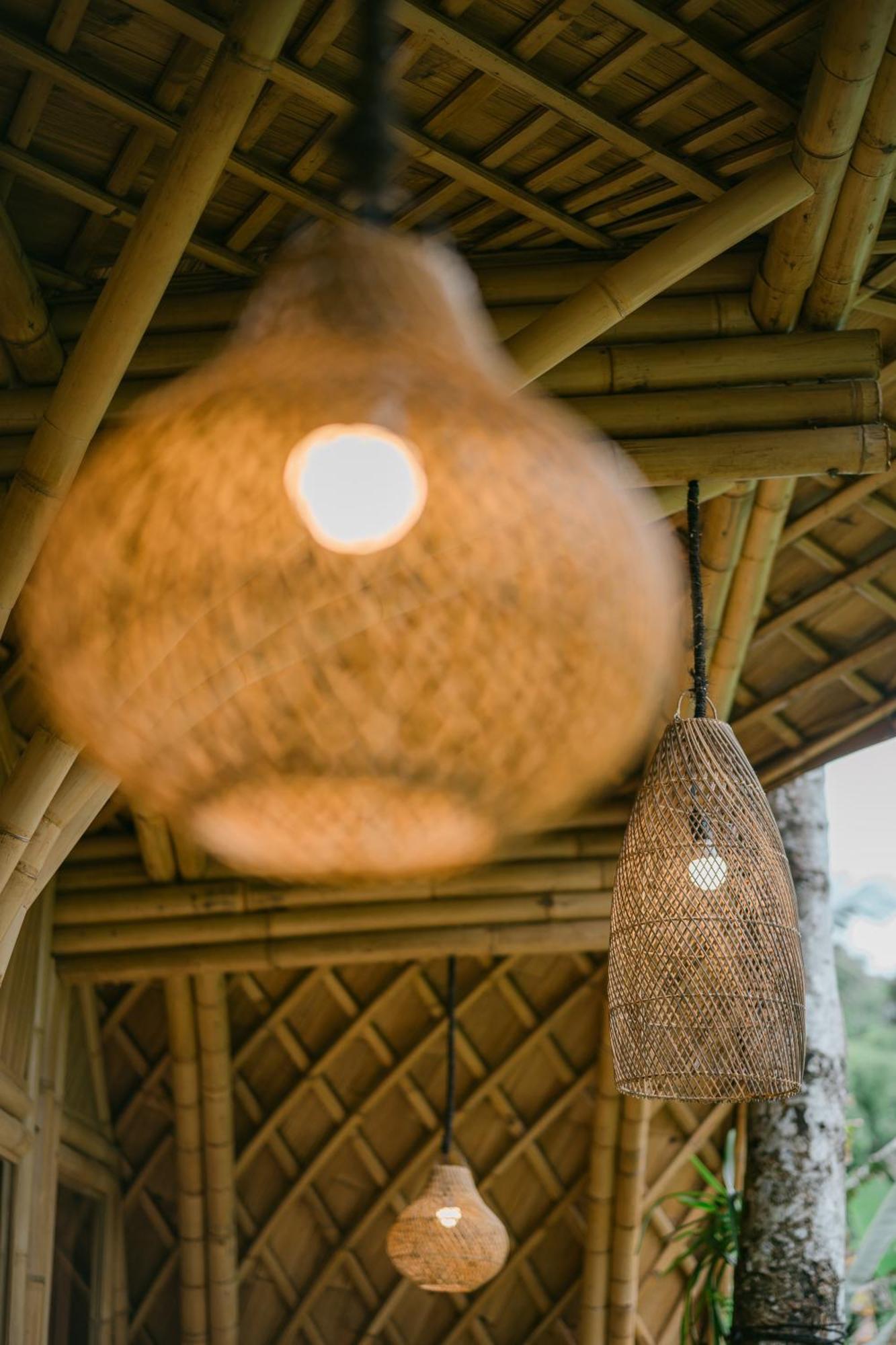 Vila Alamvaya Bali Bamboo House Sidemen  Exteriér fotografie