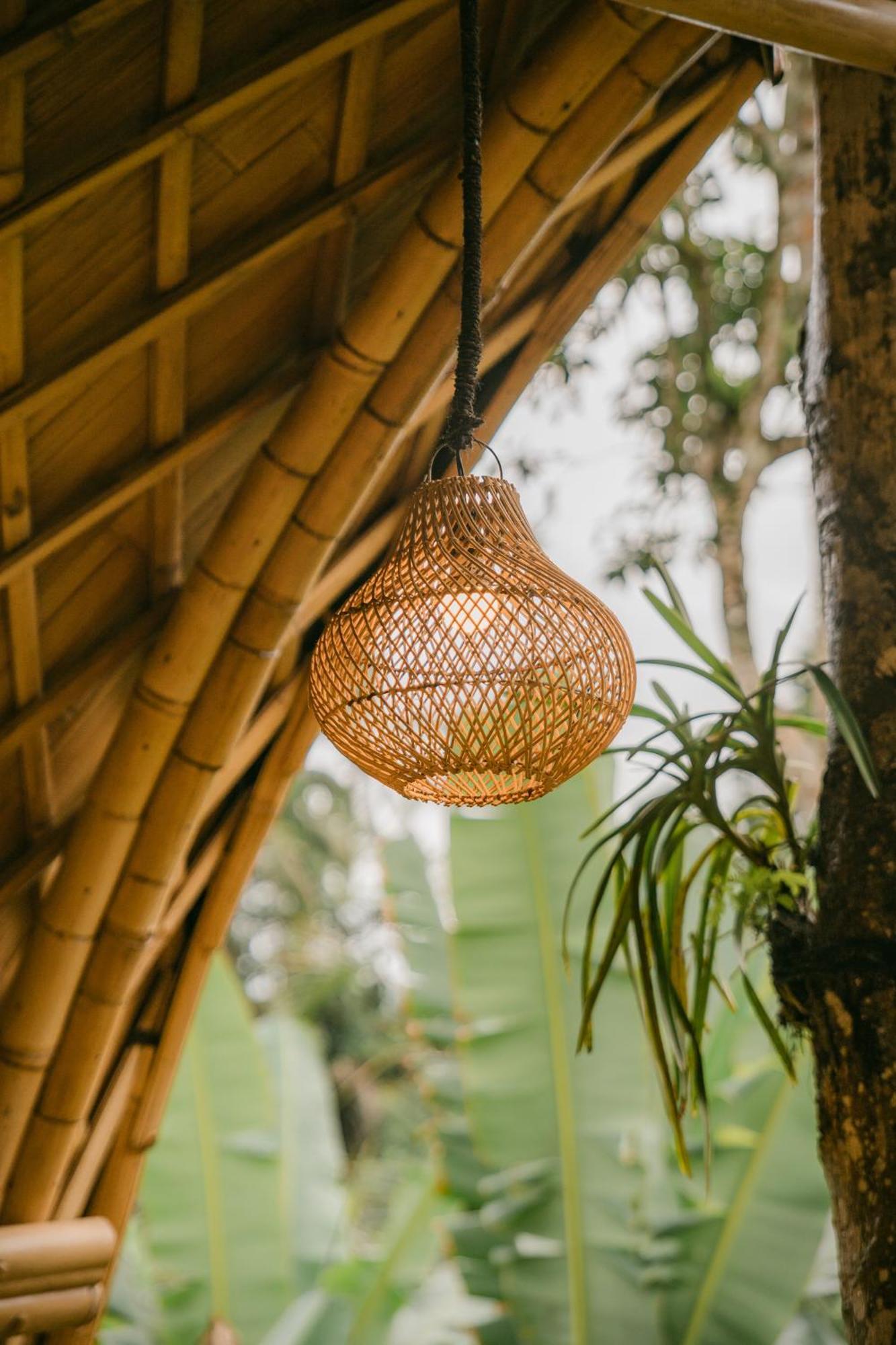 Vila Alamvaya Bali Bamboo House Sidemen  Exteriér fotografie