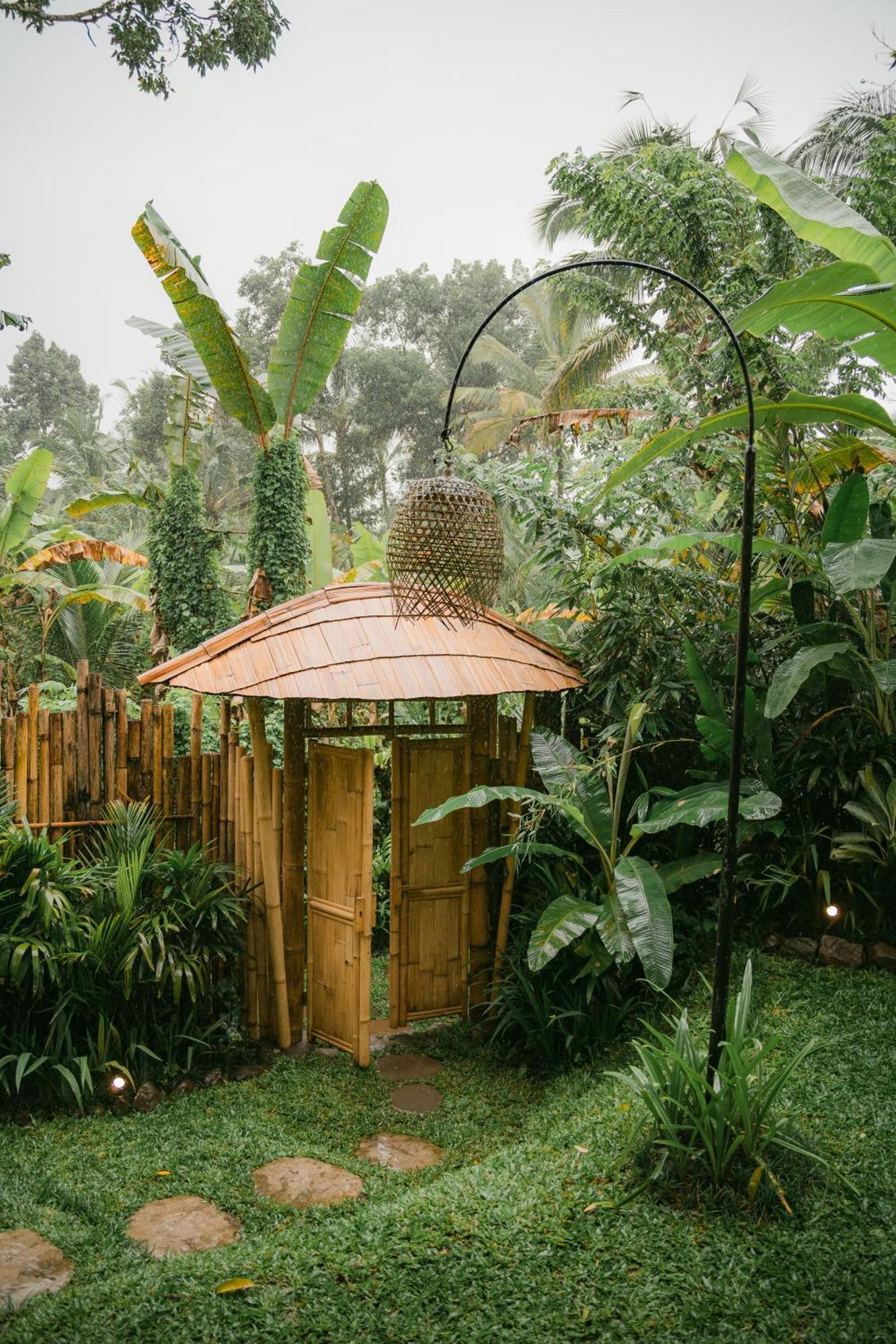Vila Alamvaya Bali Bamboo House Sidemen  Exteriér fotografie