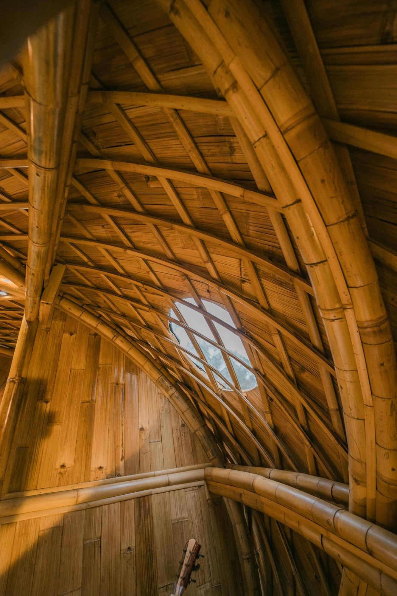 Vila Alamvaya Bali Bamboo House Sidemen  Exteriér fotografie
