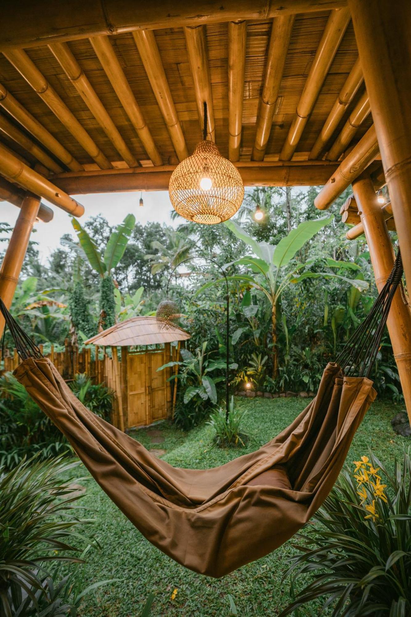 Vila Alamvaya Bali Bamboo House Sidemen  Exteriér fotografie