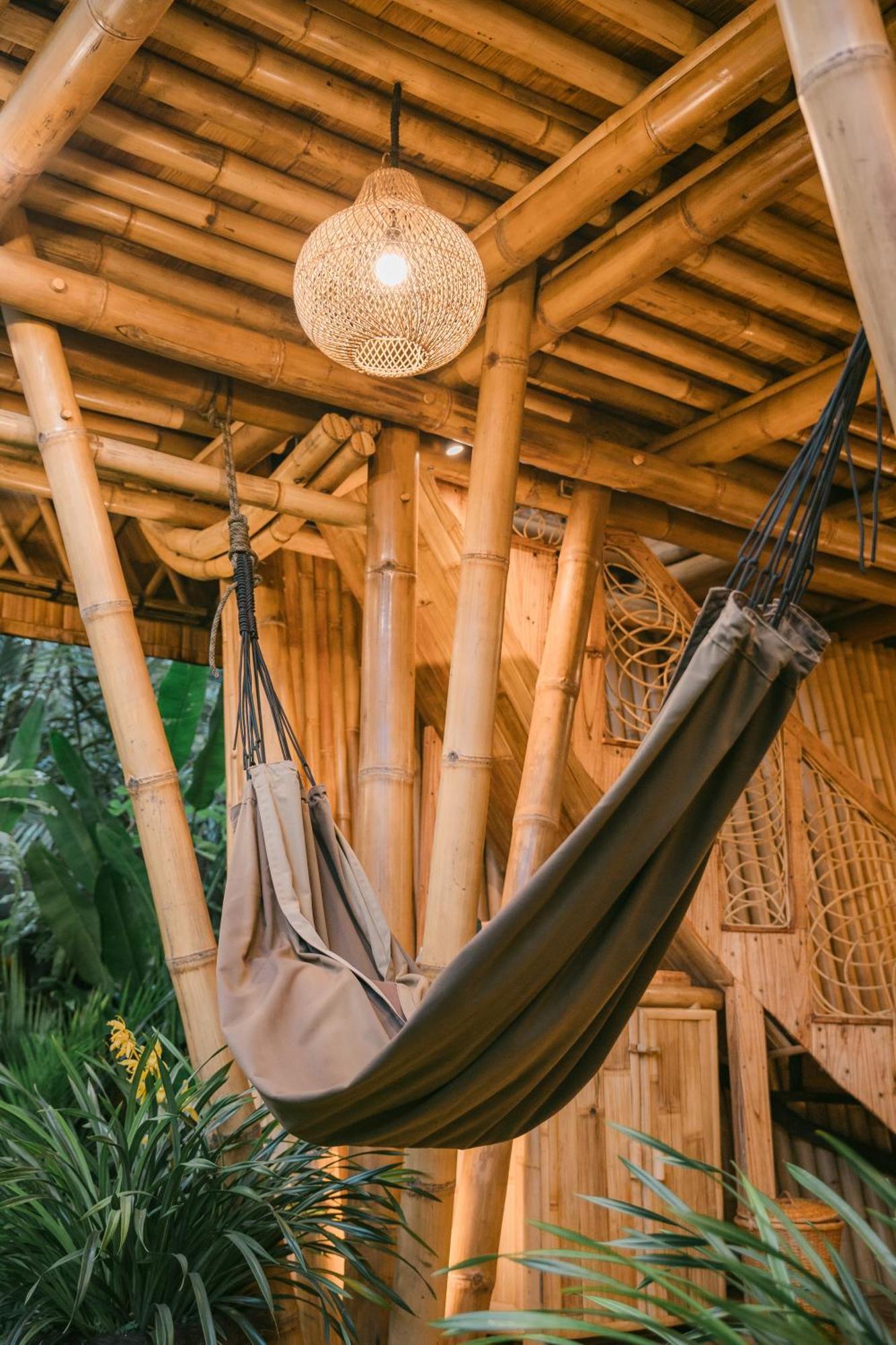 Vila Alamvaya Bali Bamboo House Sidemen  Exteriér fotografie