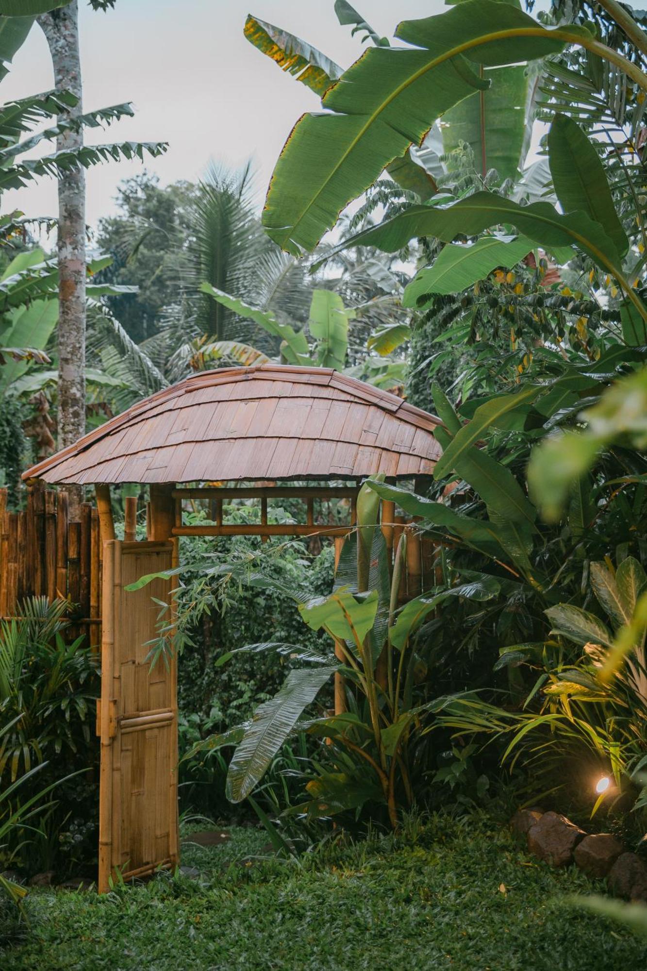Vila Alamvaya Bali Bamboo House Sidemen  Exteriér fotografie